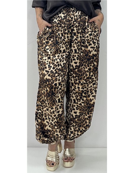 PANTALON BUDAPEST LEOPARDO