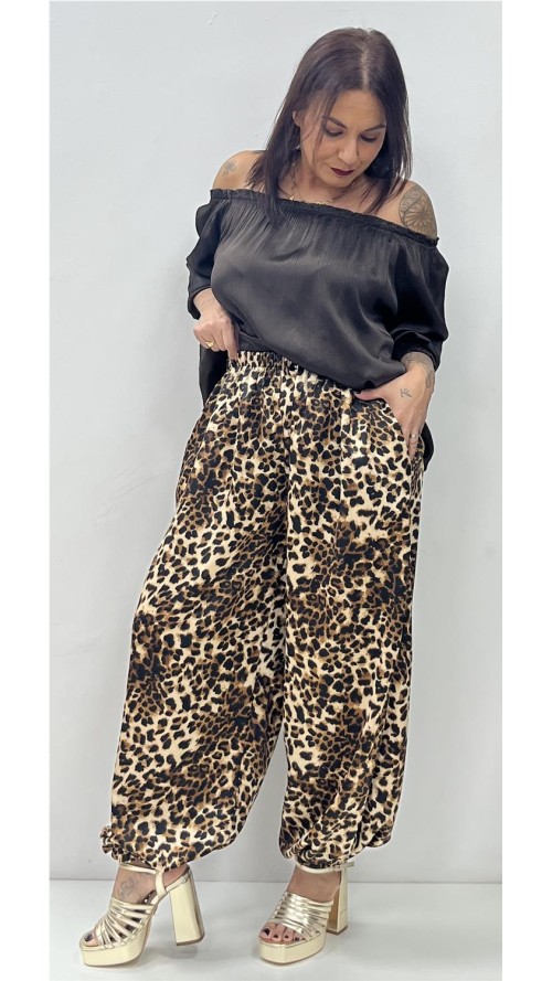 PANTALON BUDAPEST LEOPARDO