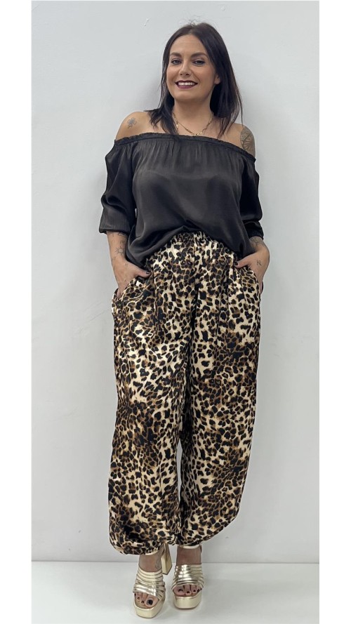 PANTALON BUDAPEST LEOPARDO