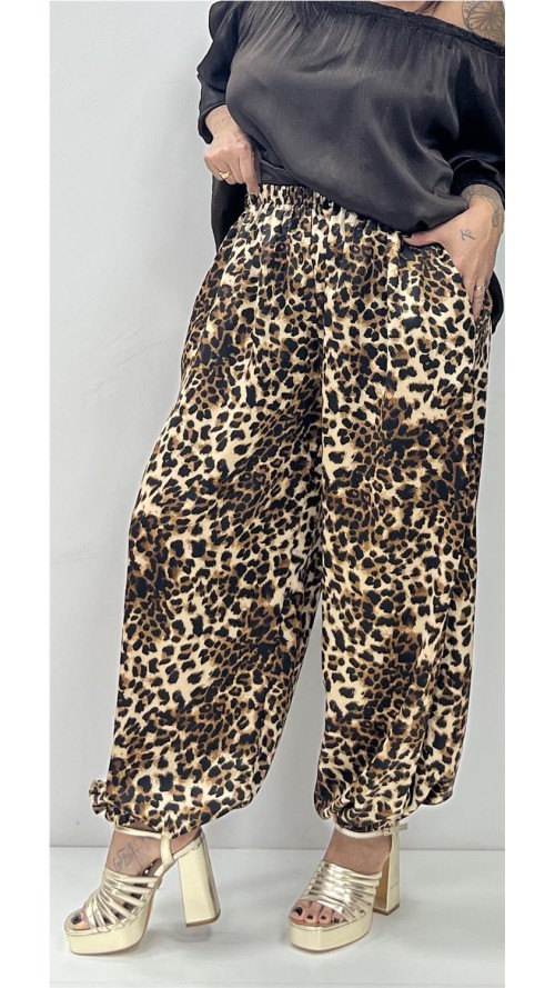 PANTALON BUDAPEST LEOPARDO