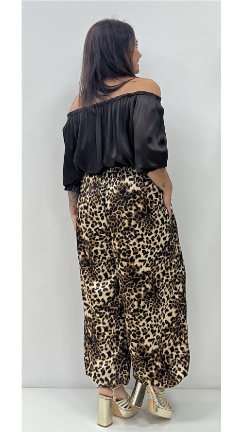 PANTALON BUDAPEST LEOPARDO