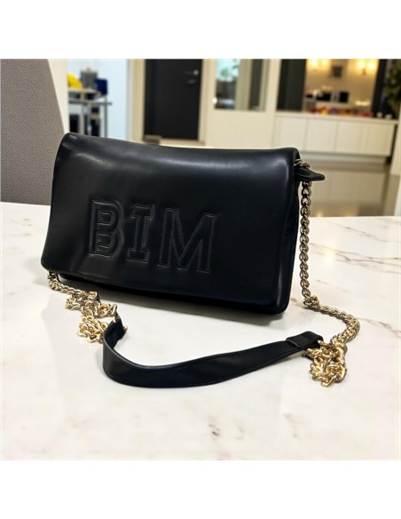 BOLSO CARTERA NAPA BIM NEGRO