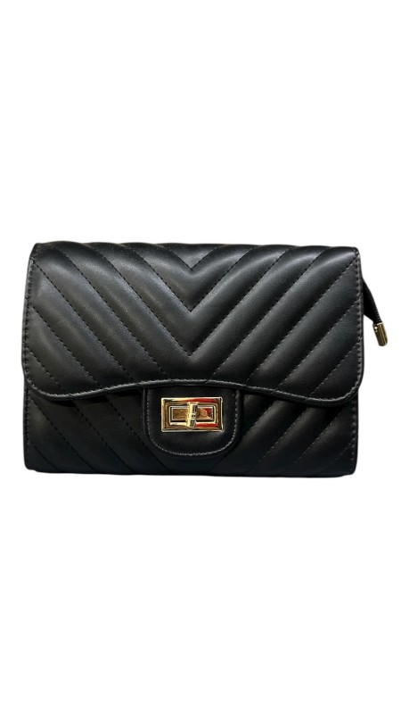 BOLSO NAPA V NEGRO