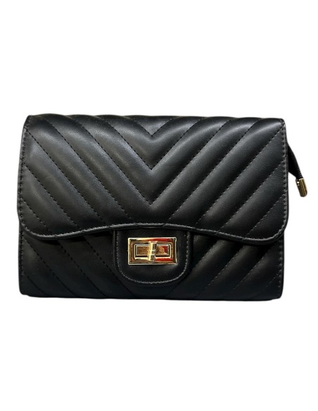 BOLSO NAPA V NEGRO