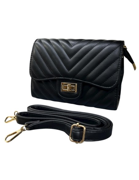 BOLSO NAPA V NEGRO