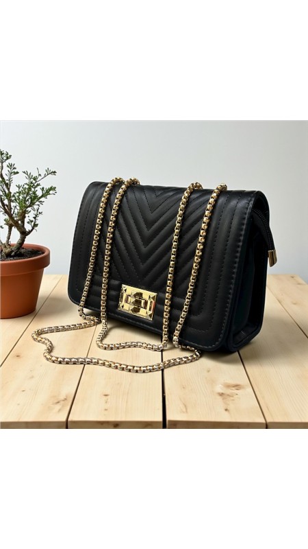 BOLSO PEQUEÑO SOLAPA NEGRO 2