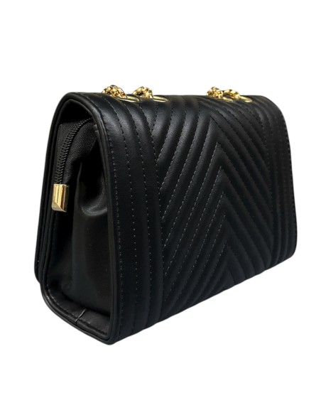 BOLSO PEQUEÑO SOLAPA NEGRO