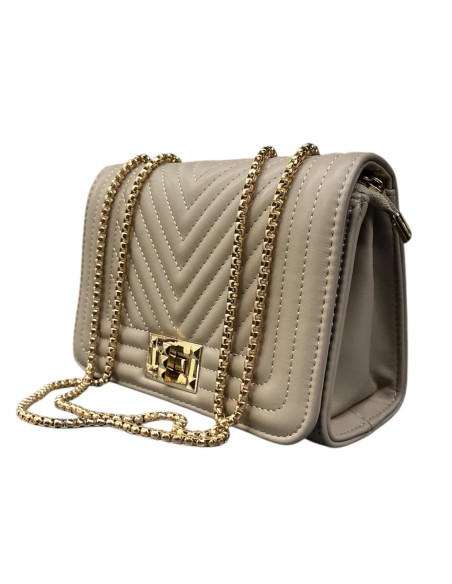 BOLSO PEQUEÑO SOLAPA CAMEL