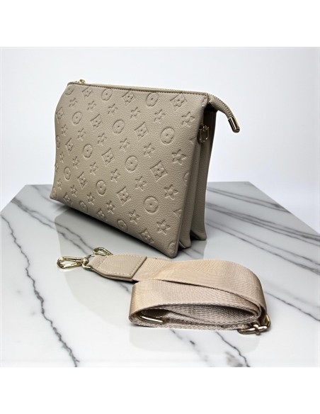 BOLSO CARTERA LV CAMEL