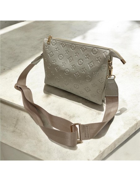 BOLSO CARTERA LV ORO