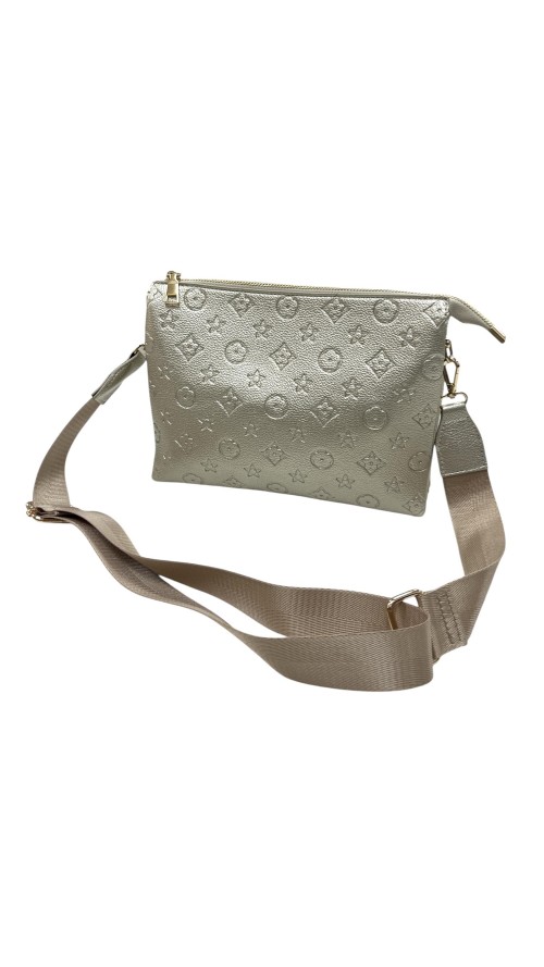 BOLSO CARTERA LV ORO