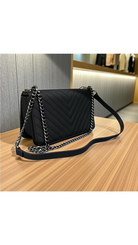 BOLSO SOLAPA NEGRO 2