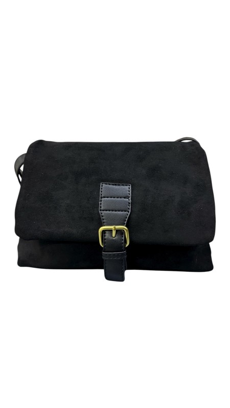 BOLSO ANTELINA SOLAPA NEGRO