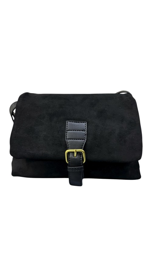 BOLSO ANTELINA SOLAPA NEGRO