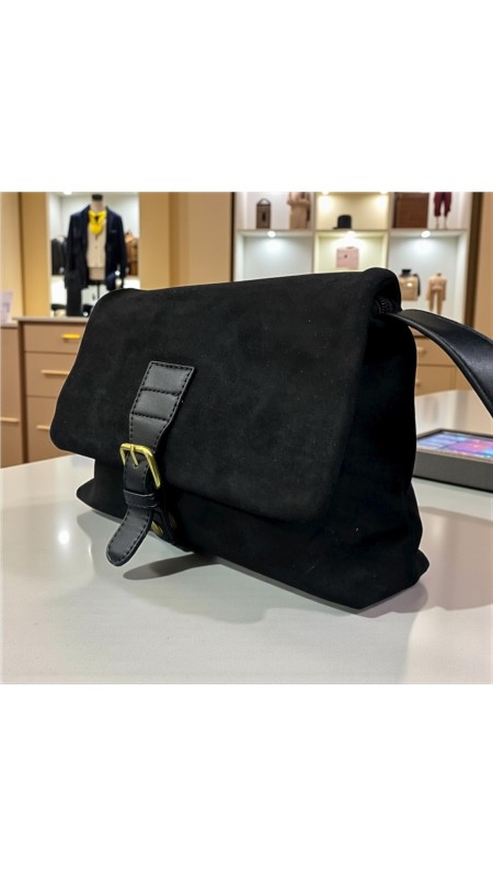 BOLSO ANTELINA SOLAPA NEGRO 2