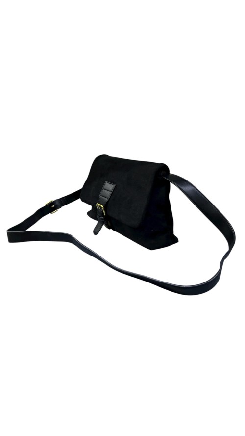 BOLSO ANTELINA SOLAPA NEGRO