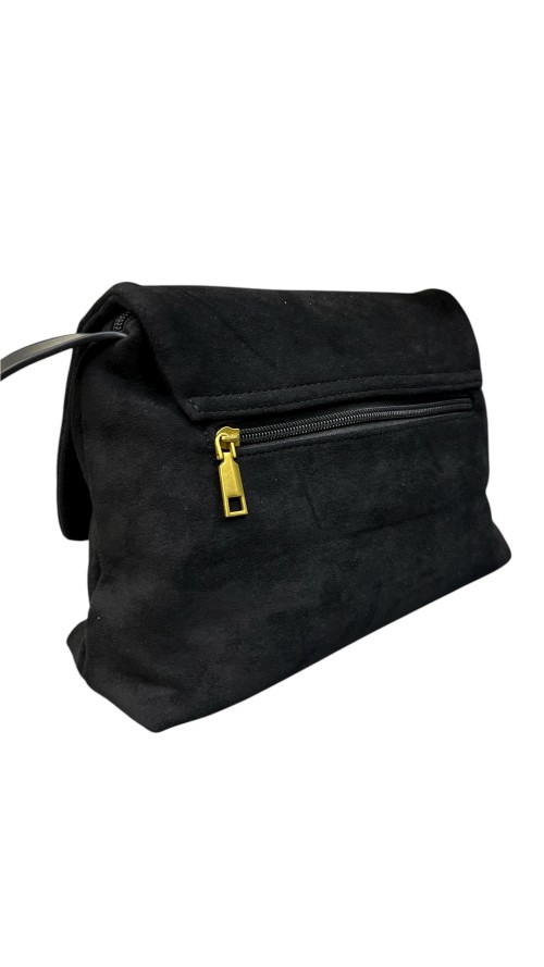 BOLSO ANTELINA SOLAPA NEGRO