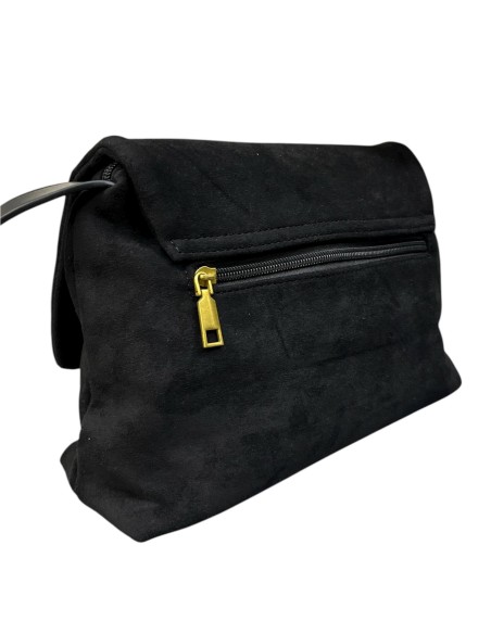 BOLSO ANTELINA SOLAPA NEGRO