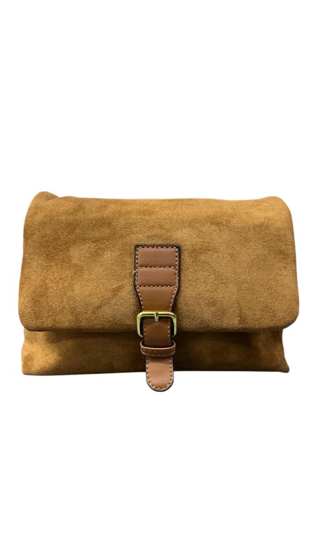 BOLSO ANTELINA SOLAPA CAMEL