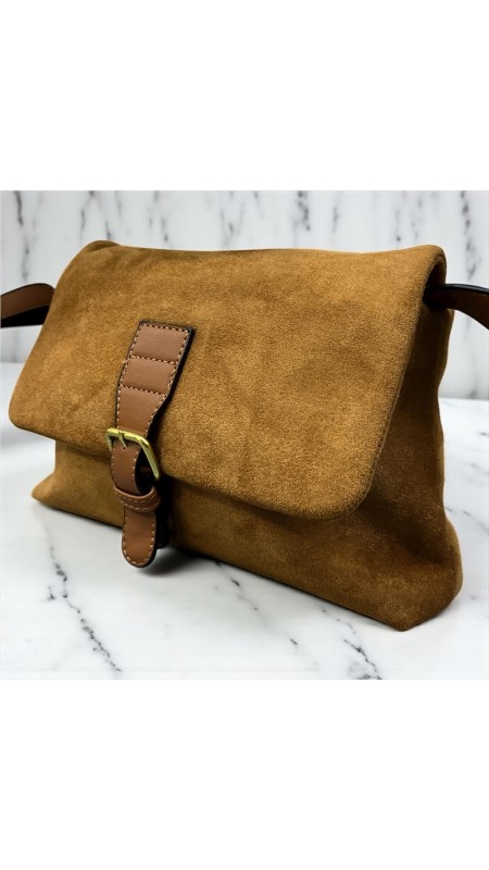 BOLSO ANTELINA SOLAPA CAMEL 2