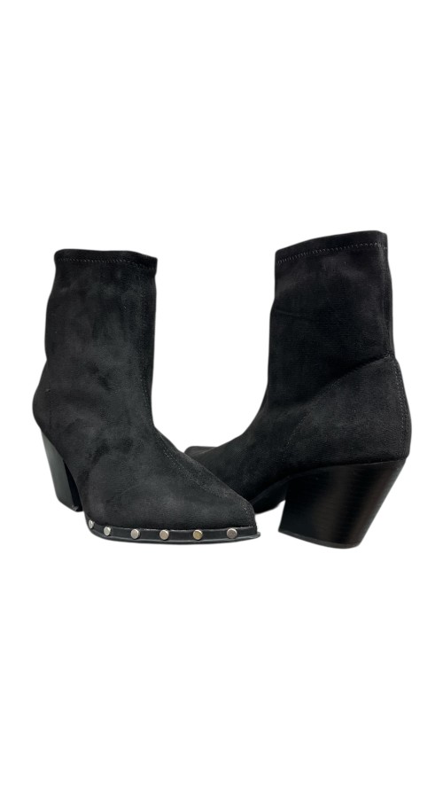 BOTIN TACHAS EN LA SUELA NEGRO