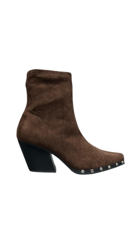 BOTIN TACHAS EN LA SUELA MARRON