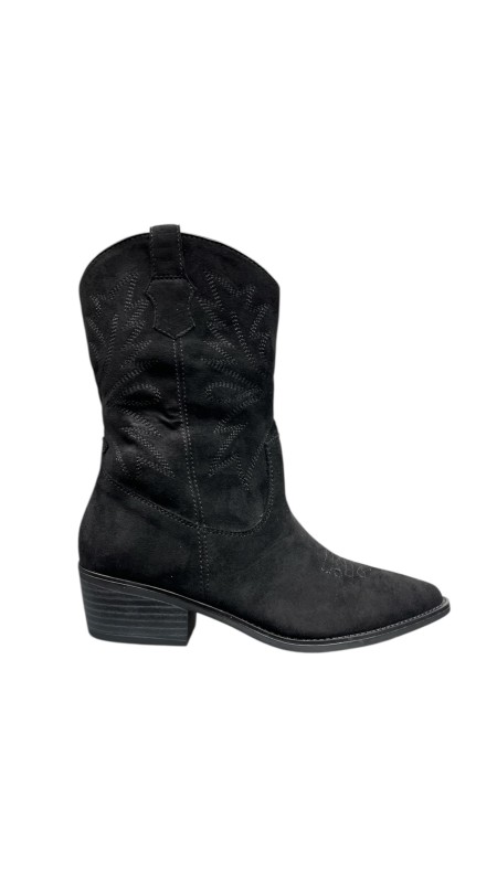 BOTIN COW BOY MEDIA CAÑA NEGRO