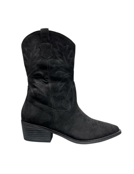 BOTIN COW BOY MEDIA CAÑA NEGRO