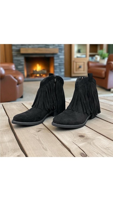 BOTIN FLECOS NEGRO 2