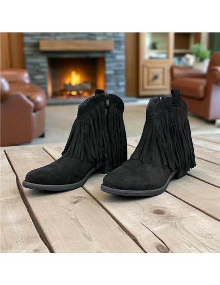 BOTIN FLECOS NEGRO