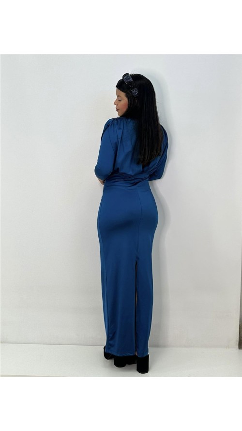 VESTIDO MARIAN PETROLEO VESTIDO MARIAN PETROLEO