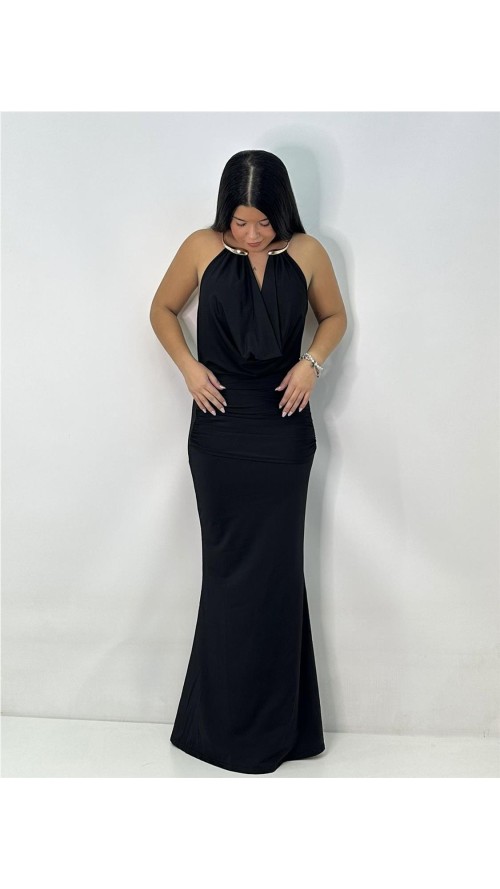 VESTIDO BARET NEGRO VESTIDO BARET NEGRO