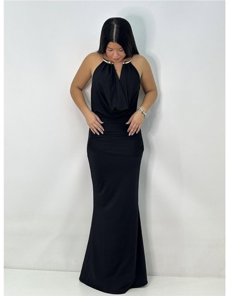 VESTIDO BARET NEGRO