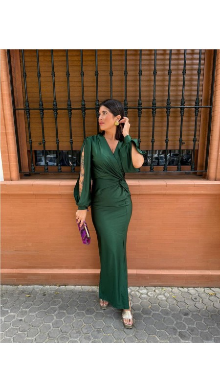 VESTIDO ANDRIU VERDE 2