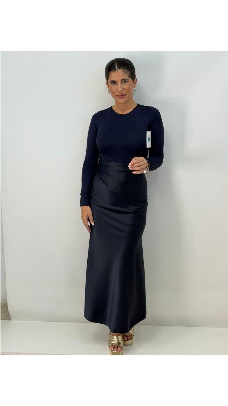 VESTIDO PILAR MARINO