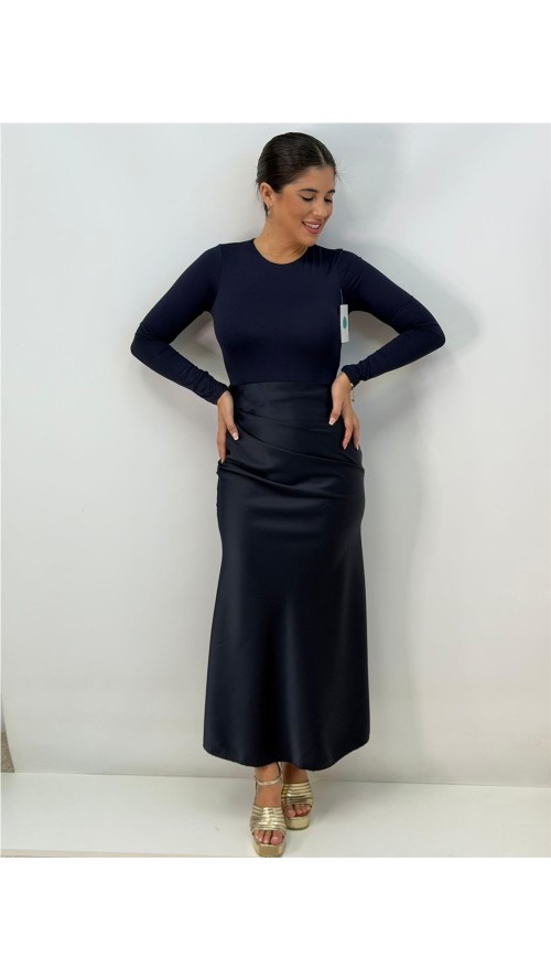 VESTIDO PILAR MARINO