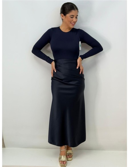 VESTIDO PILAR MARINO