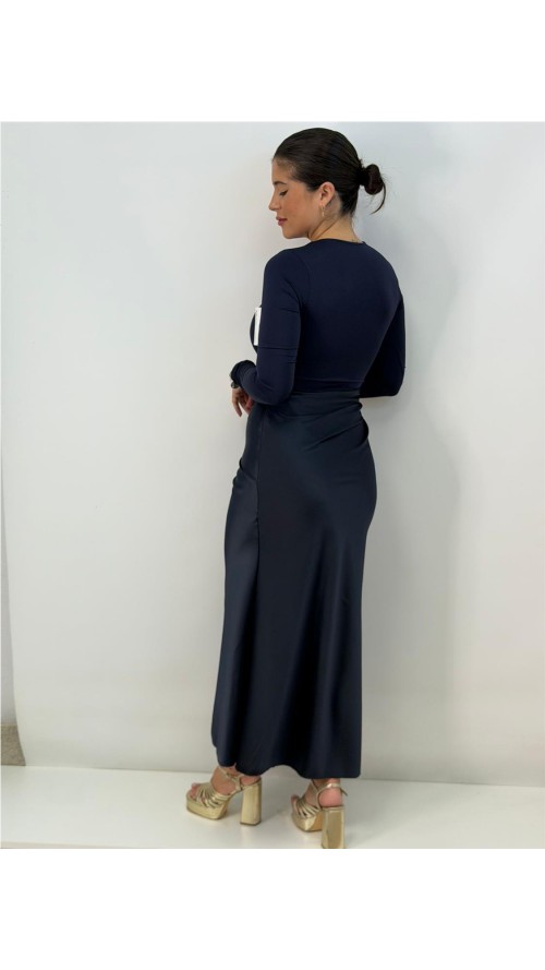 VESTIDO PILAR MARINO