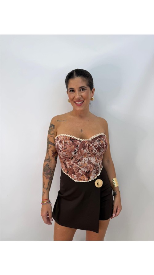 FALDA LYRA MARRON