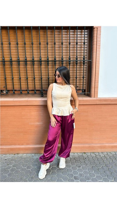 PANTALON SIDNEY BUGANVILLA 2