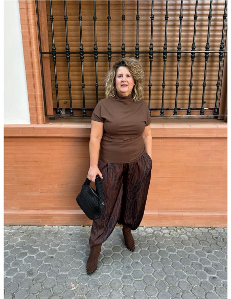 PANTALON CARACAS MARRON