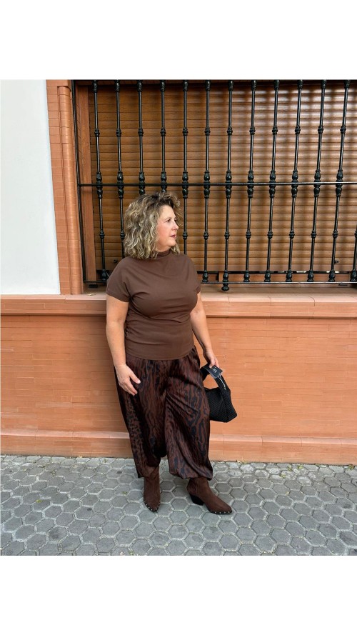 PANTALON CARACAS MARRON