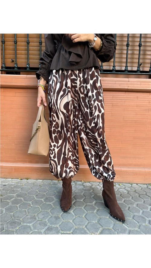 PANTALON CARACAS LEOPARDO