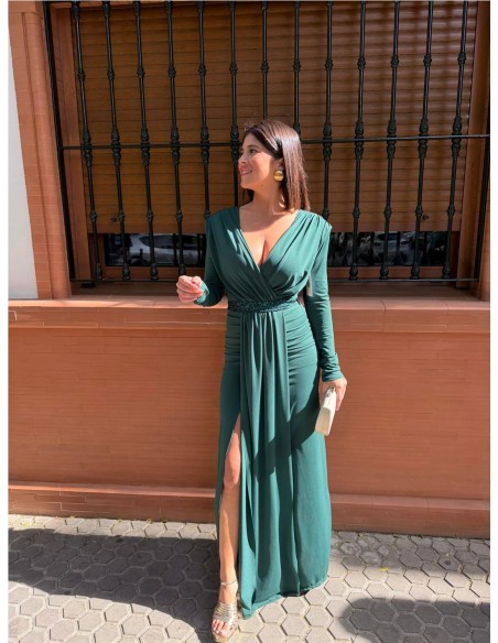 VESTIDO LONDRES VERDE