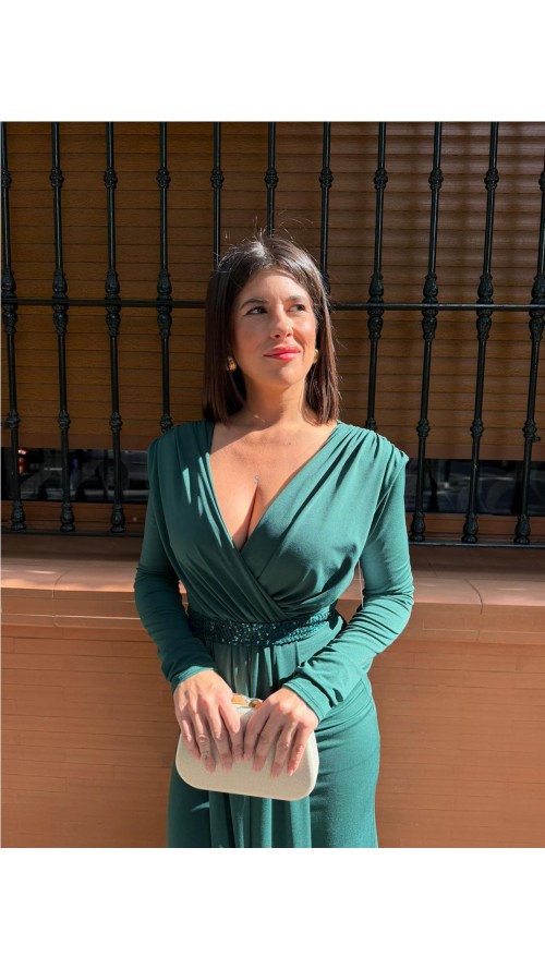 VESTIDO LONDRES VERDE