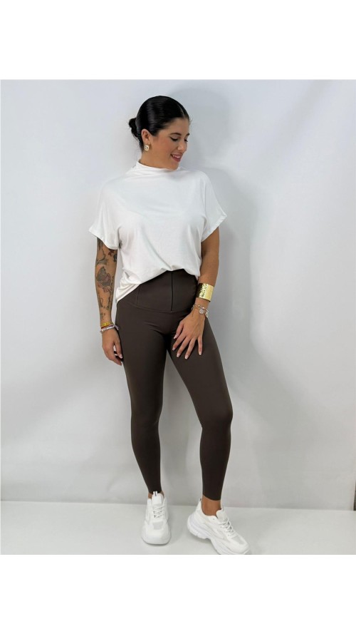 LEGGIN VELAN MARRON