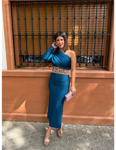 VESTIDA ELISA PETROLEO