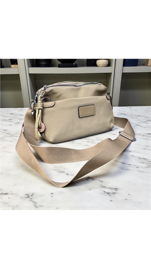 BOLSO NYLON FACIL LIMPIEZA CAMEL