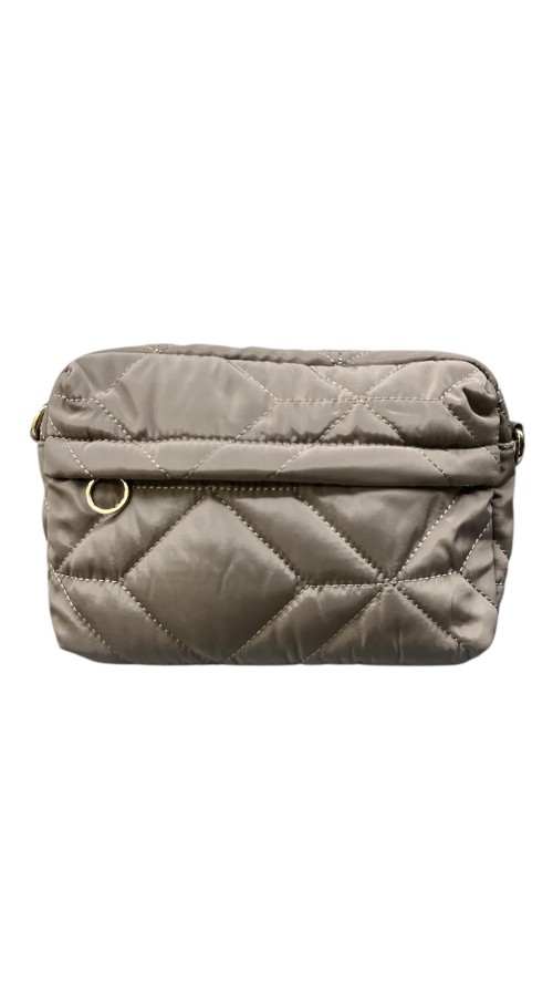 BOLSO ACOLCHADO TAUPE