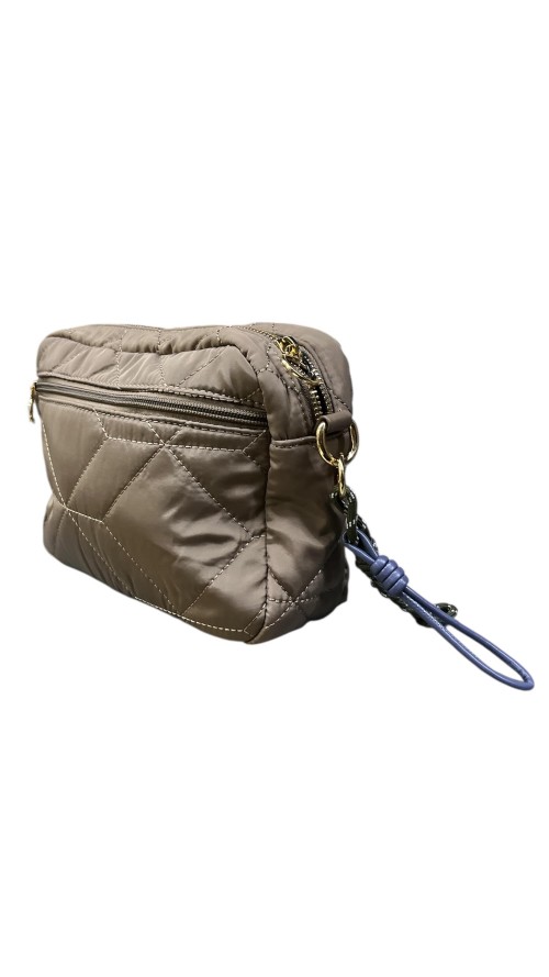 BOLSO ACOLCHADO TAUPE